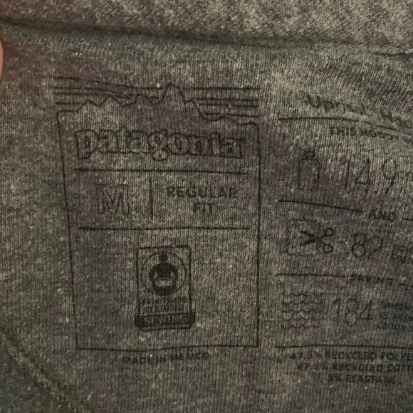 COPY - Patagonia Women's Size Medium Gray Hoodie - Picture 2 of 2